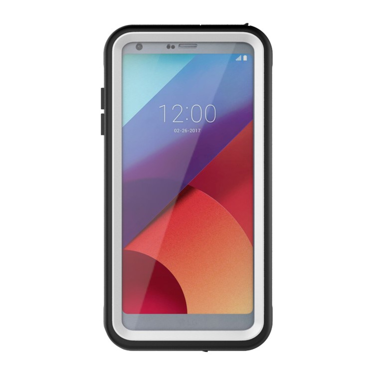 10M Underwater Waterproof PC+TPU Cover for LG G6 - White-3