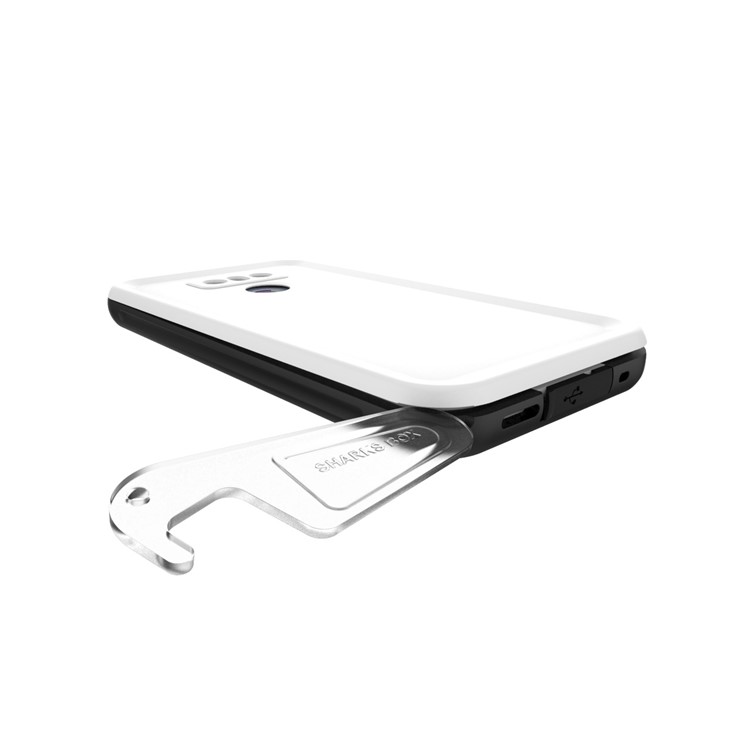 10M Underwater Waterproof PC+TPU Cover for LG G6 - White-6