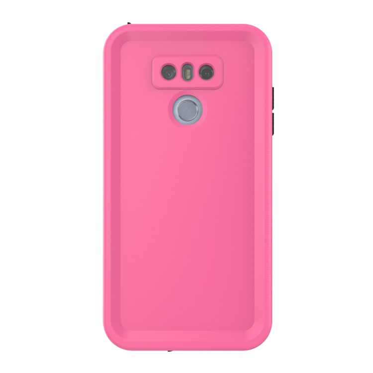 10M Underwater Waterproof PC+TPU Casing for LG G6 - Rose-4