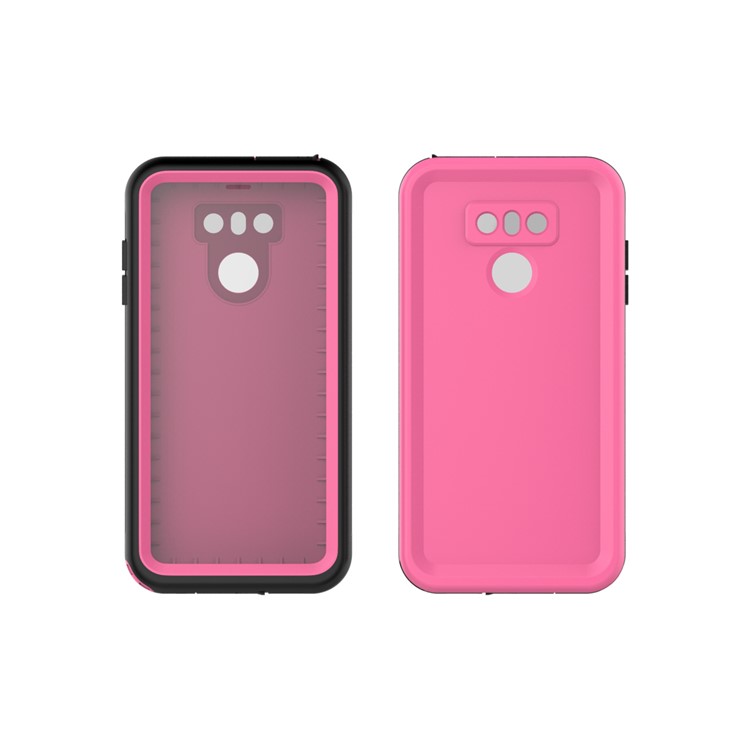 10M Underwater Waterproof PC+TPU Casing for LG G6 - Rose-5
