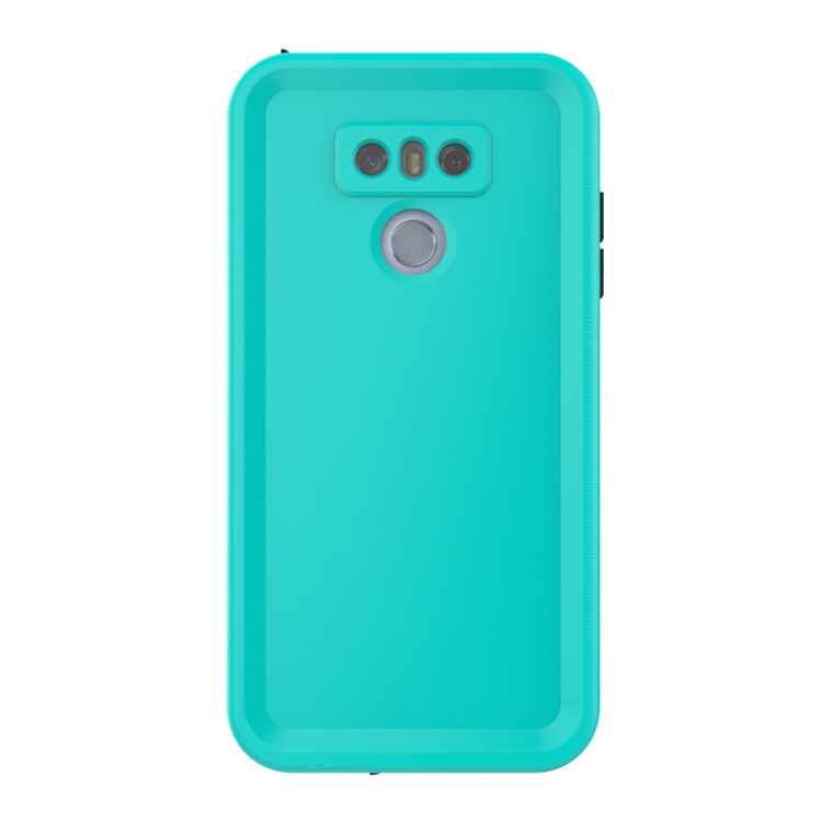 10M Underwater Waterproof PC+TPU Mobile Phone Case for LG G6 - Cyan-4
