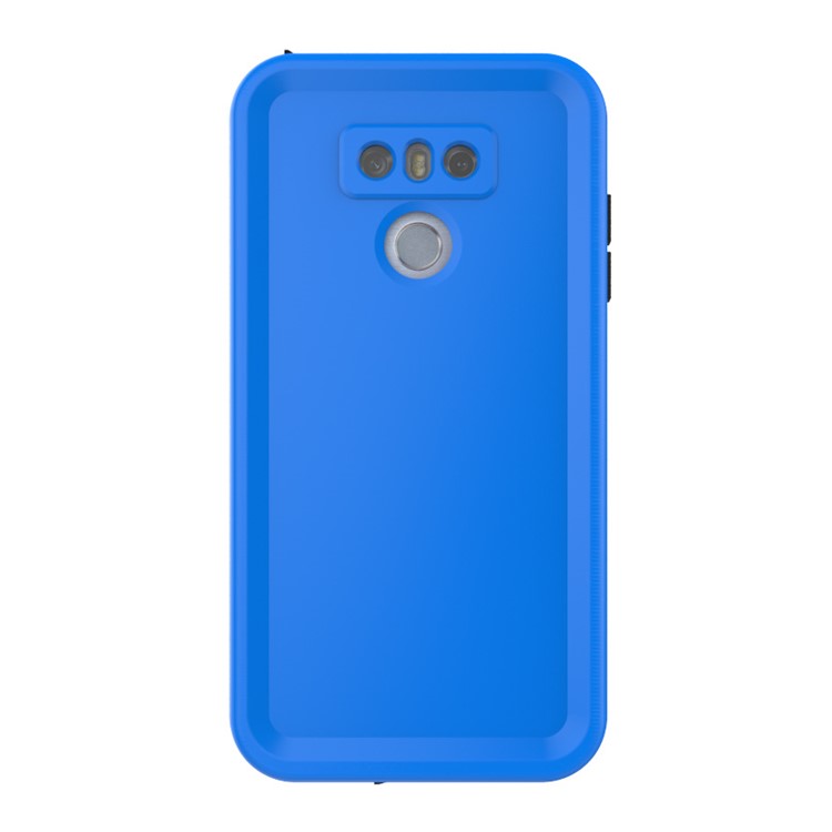 10M Underwater Waterproof PC+TPU Cell Phone Cover for LG G6 - Blue-3