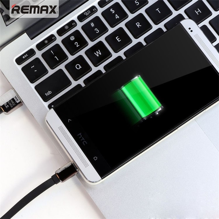 REMAX Micro USB Data Sync Charging Cable for Samsung / HTC / Sony / LG - Black-5
