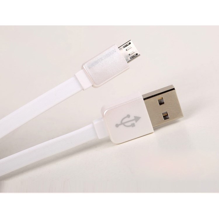 REMAX Micro USB Data Sync Charging Cable for Samsung / HTC / Sony / LG - White-2