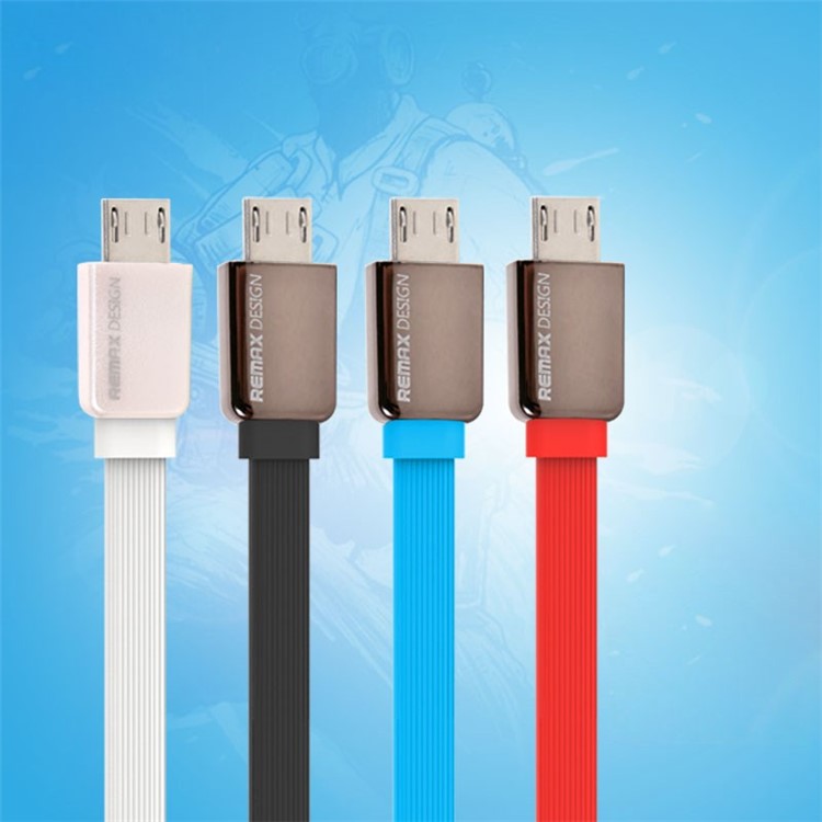 REMAX Micro USB Data Sync Charging Cable for Samsung / HTC / Sony / LG - White-3