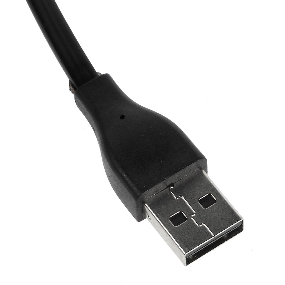 Câble de Charge USB Pour le Bracelet Fitbit Charge - le Noir-2