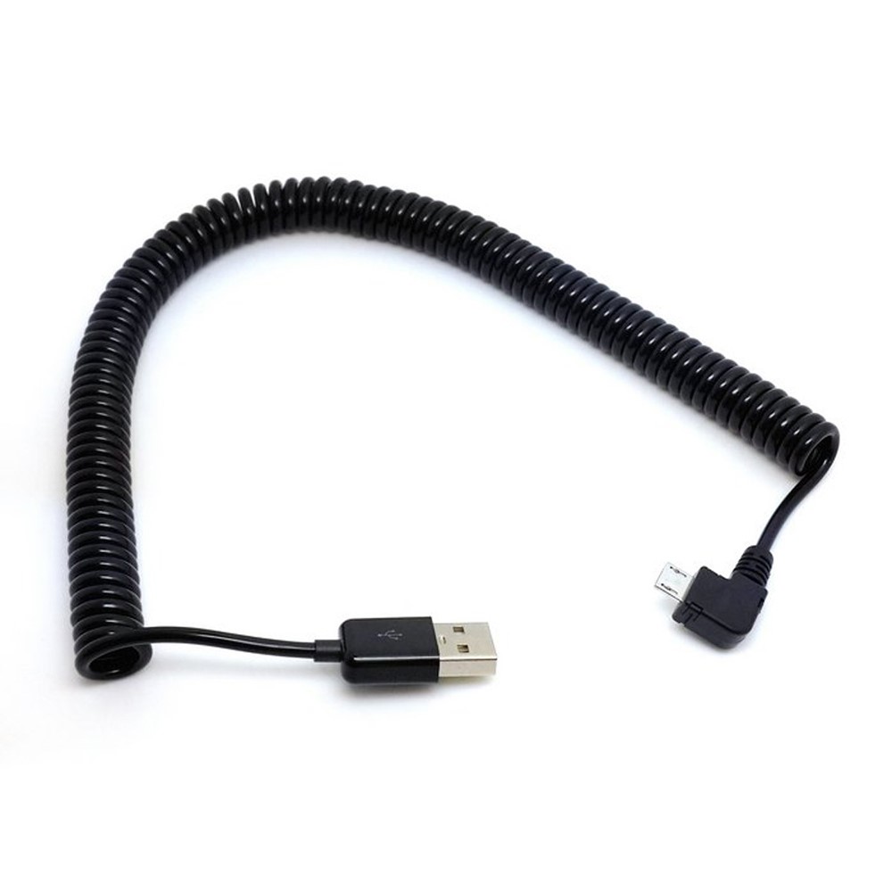 3m Right Angled USB 2.0 Male to Micro USB Port Cable for Tablet PC & Cell Phone-4