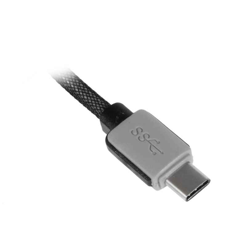V8 Metal Mesh USB 3.1 Type-C to Micro USB 5pin Cable-3