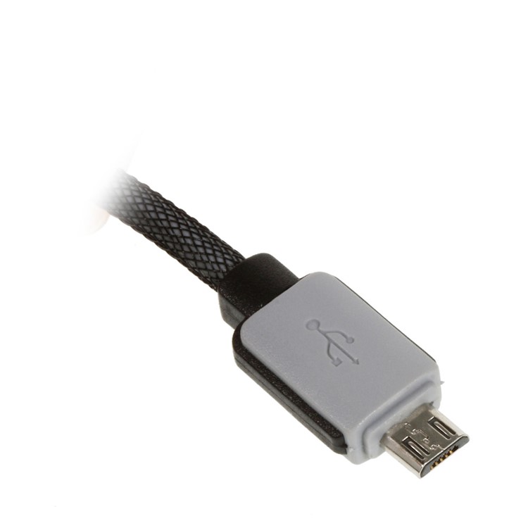 V8 Metal Mesh USB 3.1 Type-C to Micro USB 5pin Cable-4