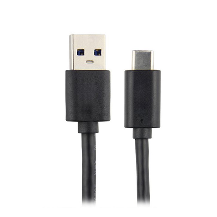 USB 3.1 Type C Male to Standard USB 2.0 A Male Data Cable for Nokia N1 Tablet Mobile Phone - Black-2