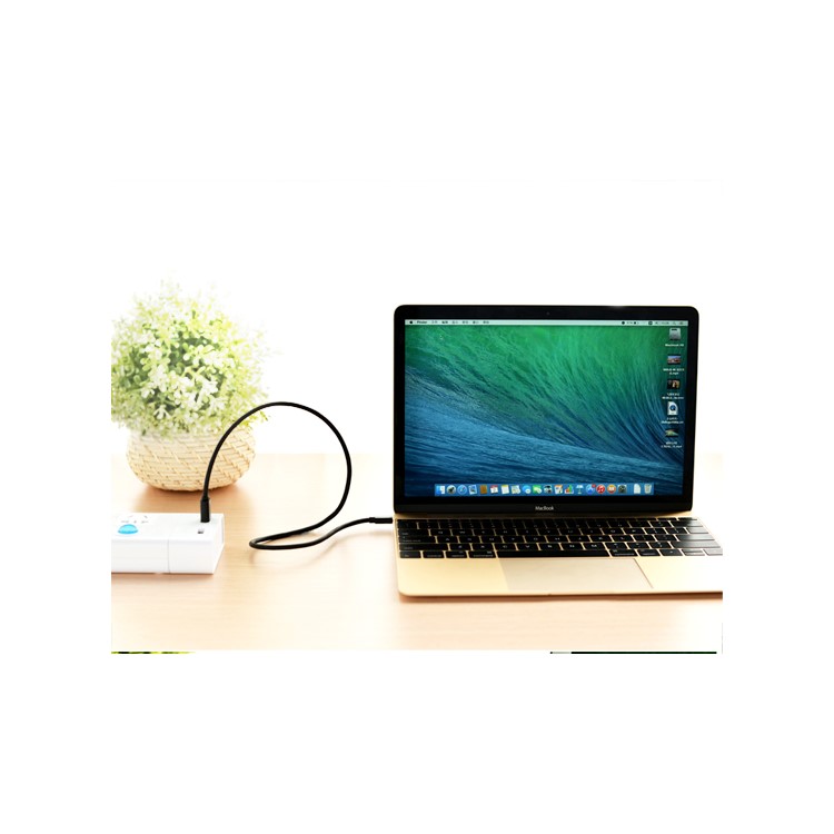 REMAX USB3.0 to USB3.1 Type-C Charging Sync Cable for New MacBook 12-inch Nokia N1 - Black-5