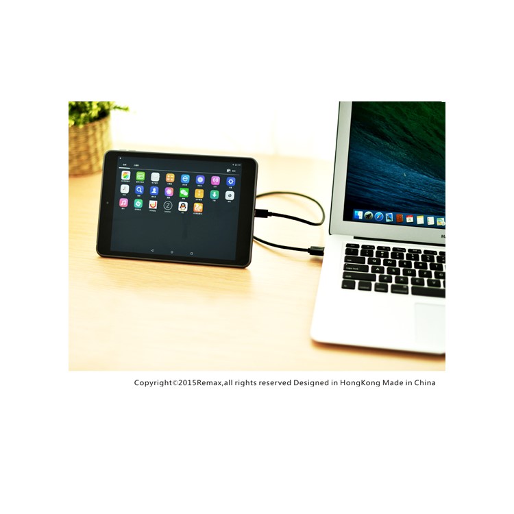 REMAX USB3.0 to USB3.1 Type-C Charging Sync Cable for New MacBook 12-inch Nokia N1 - Black-6