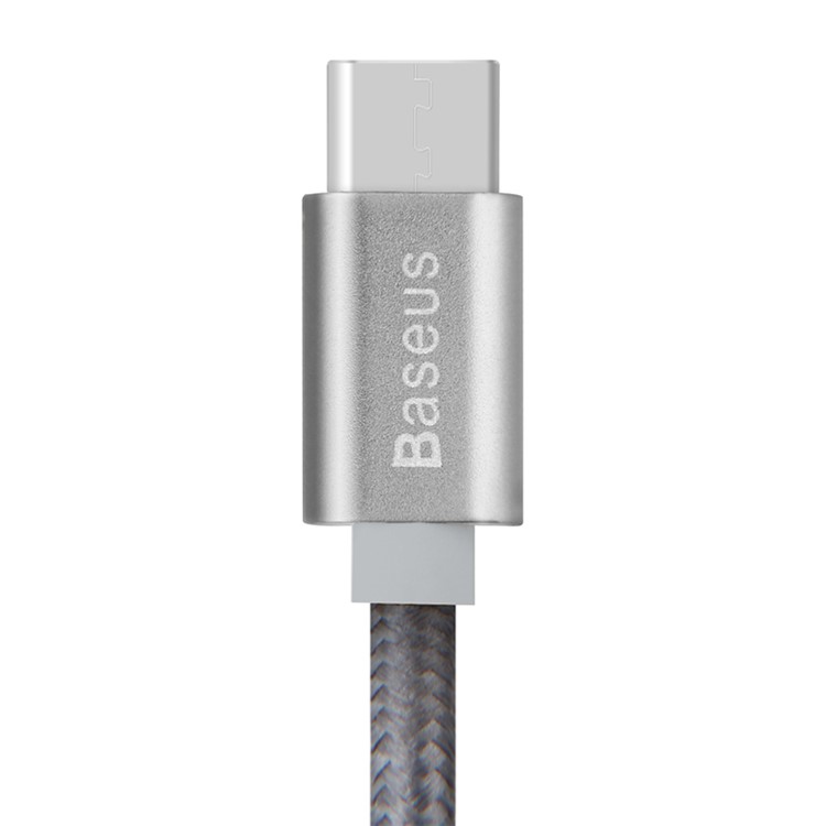 BASEUS Sharp Series USB 3.1 Type-C Data Sync Charge Cable for Apple MacBook/ Nokia N1/ LeTV Mobile Phone - Grey-4