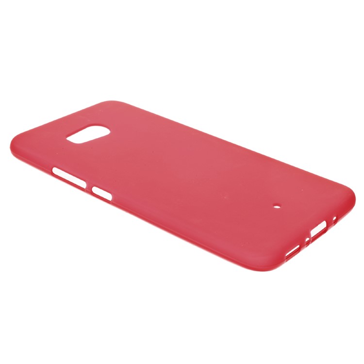 Matte Finish Anti-fingerprint TPU Mobile Phone Cover for HTC U11 - Red-2