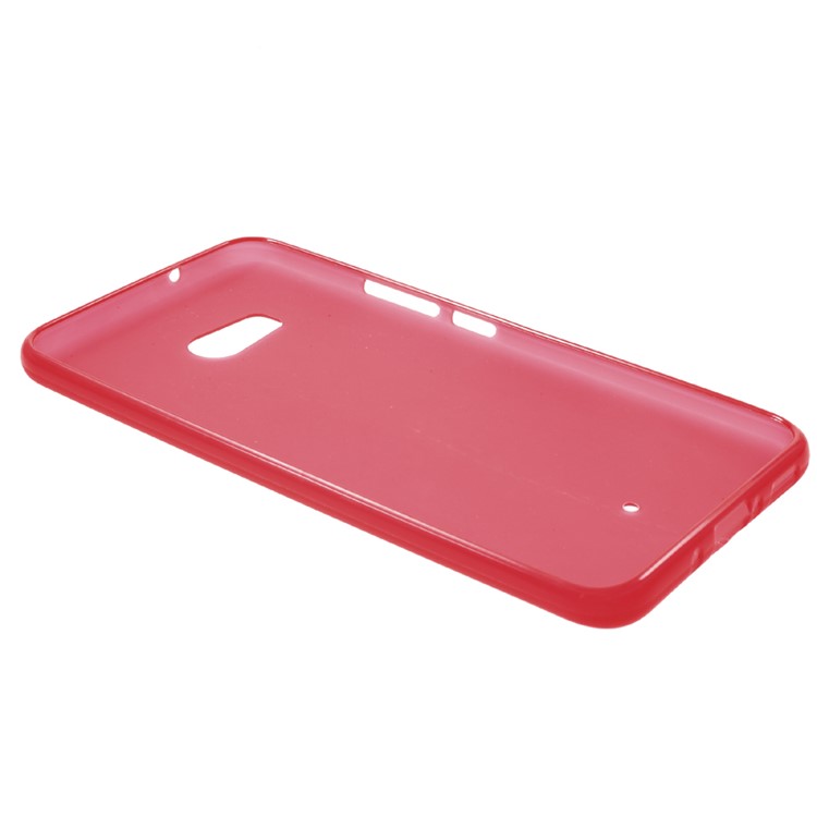 Matte Finish Anti-fingerprint TPU Mobile Phone Cover for HTC U11 - Red-3