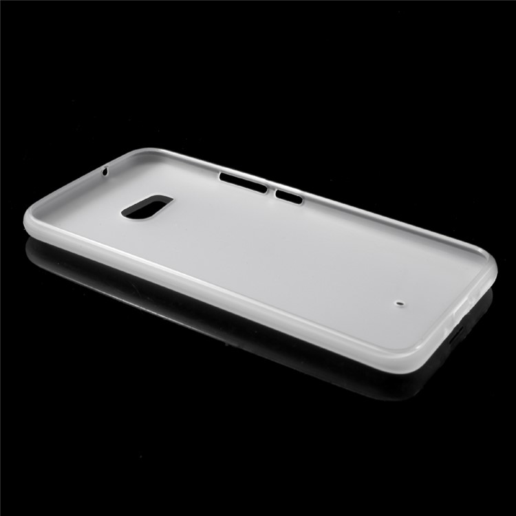 For HTC U11 Matte Anti-fingerprint TPU Flexible Mobile Shell - White-4