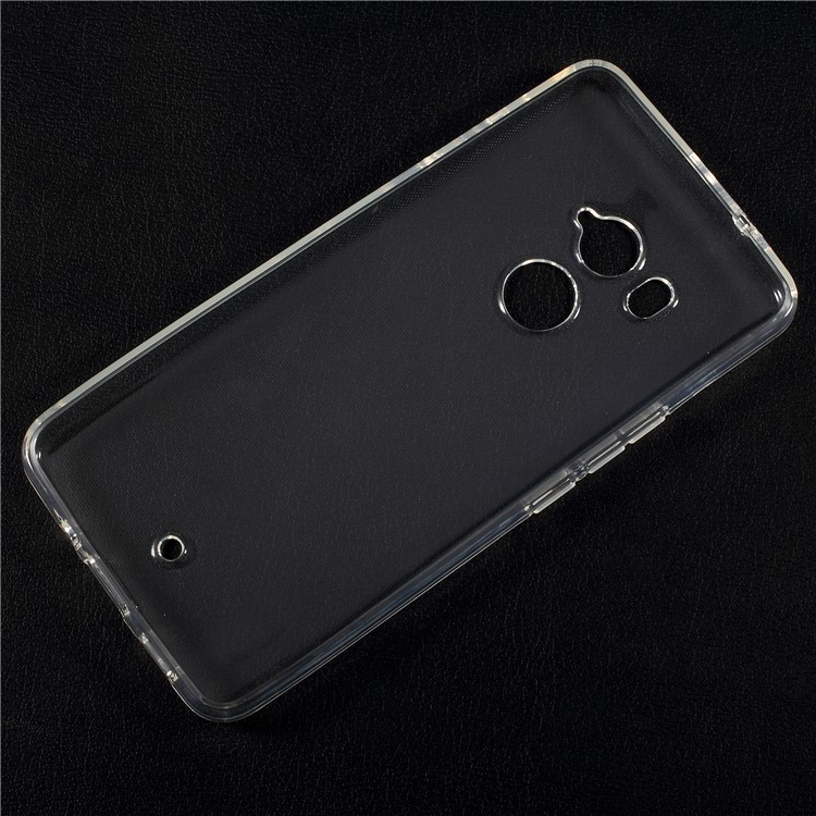 Transparent Soft TPU Back Phone Case Cover for HTC U11+ with Non-slip Inner-2