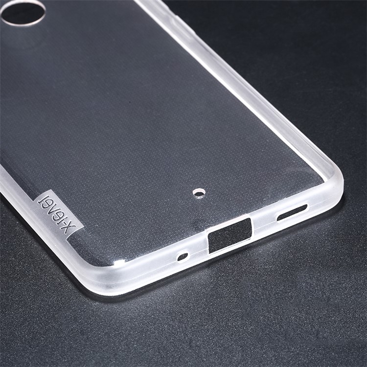 X-LEVEL Anti-slip Clear TPU Cell Phone Case for HTC U11 Plus - Transparent-3