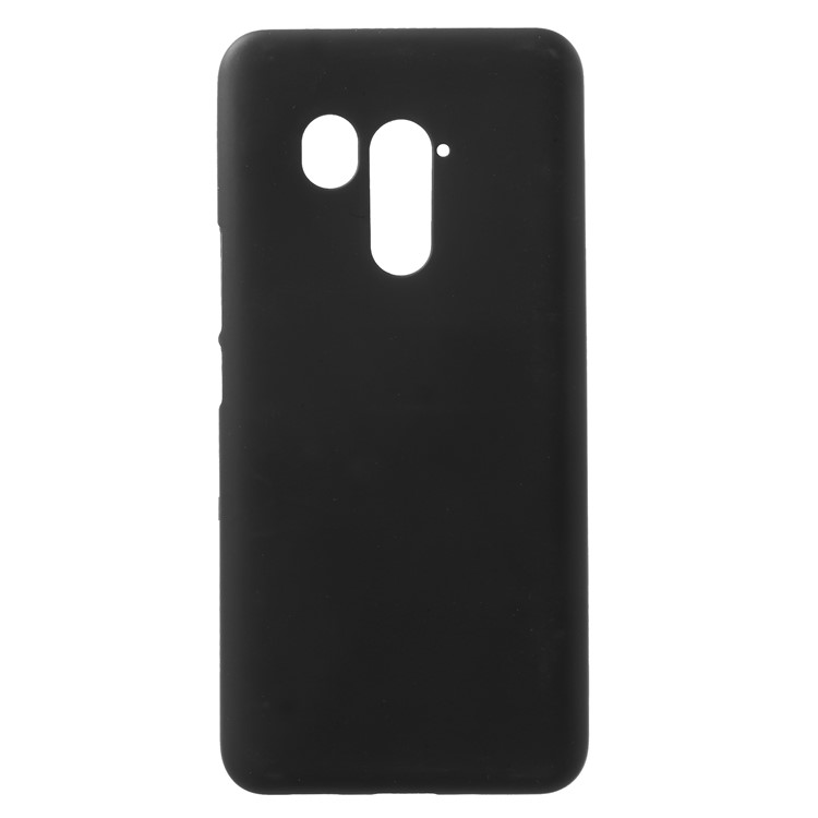 Double-sided Frosted TPU Back Case for HTC U11+ - Black-1