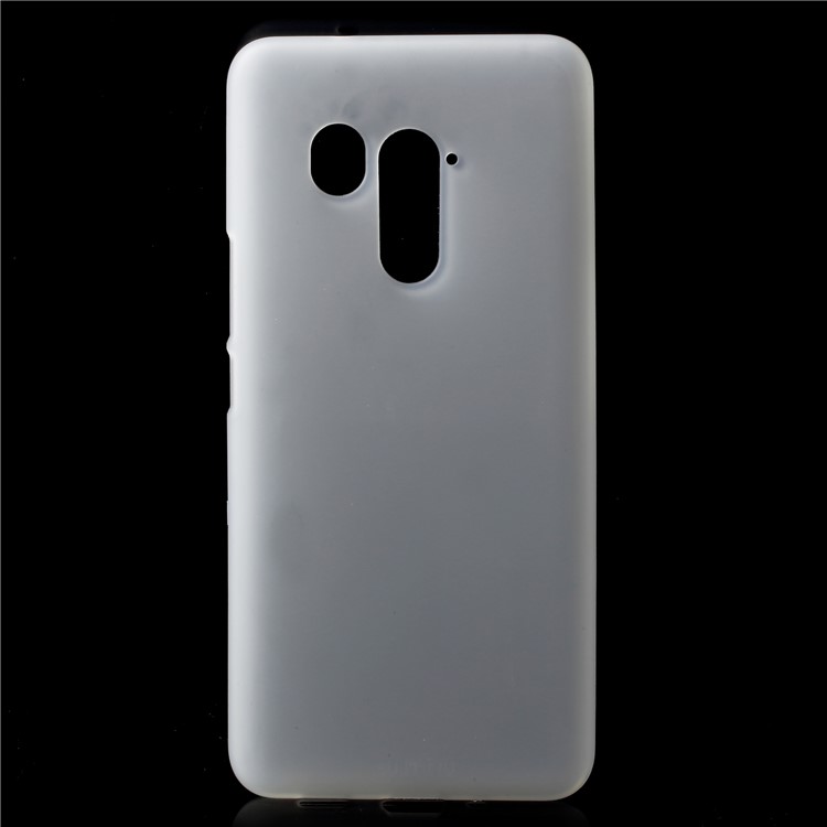 Double-sided Frosted TPU Protective Case for HTC U11+ - White-1