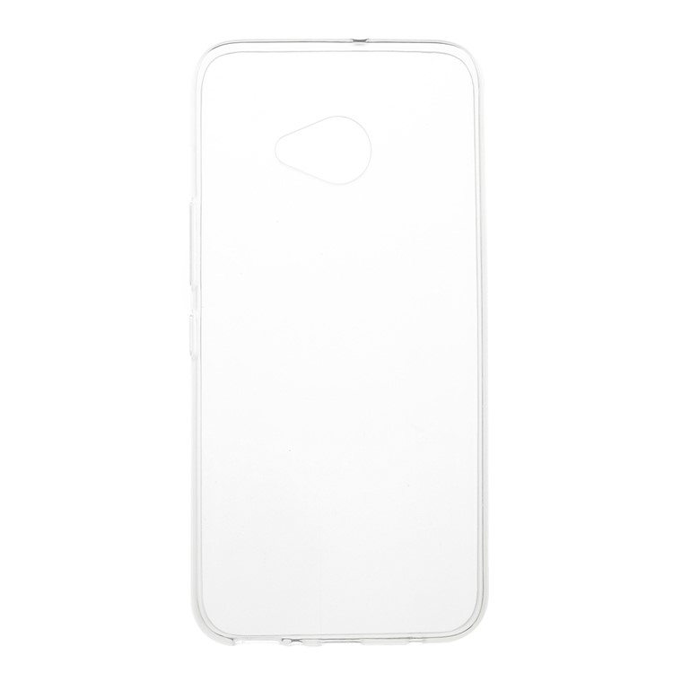 Ultra-thin TPU Gel Back Case Cover for HTC U11 Life - Transparent-1