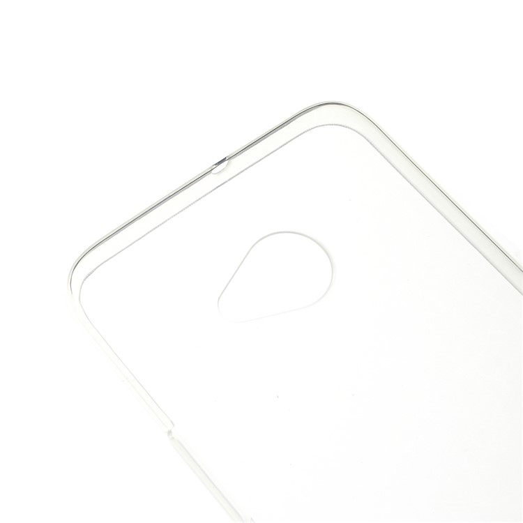 Ultra-thin TPU Gel Back Case Cover for HTC U11 Life - Transparent-2