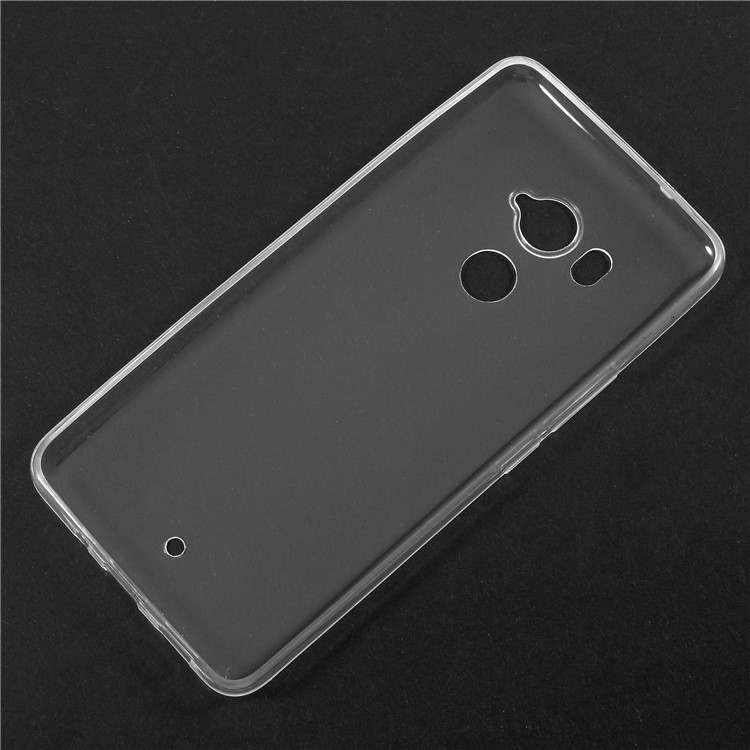 Ultra-thin TPU Gel Mobile Case Cover for HTC U11 Plus - Transparent-2