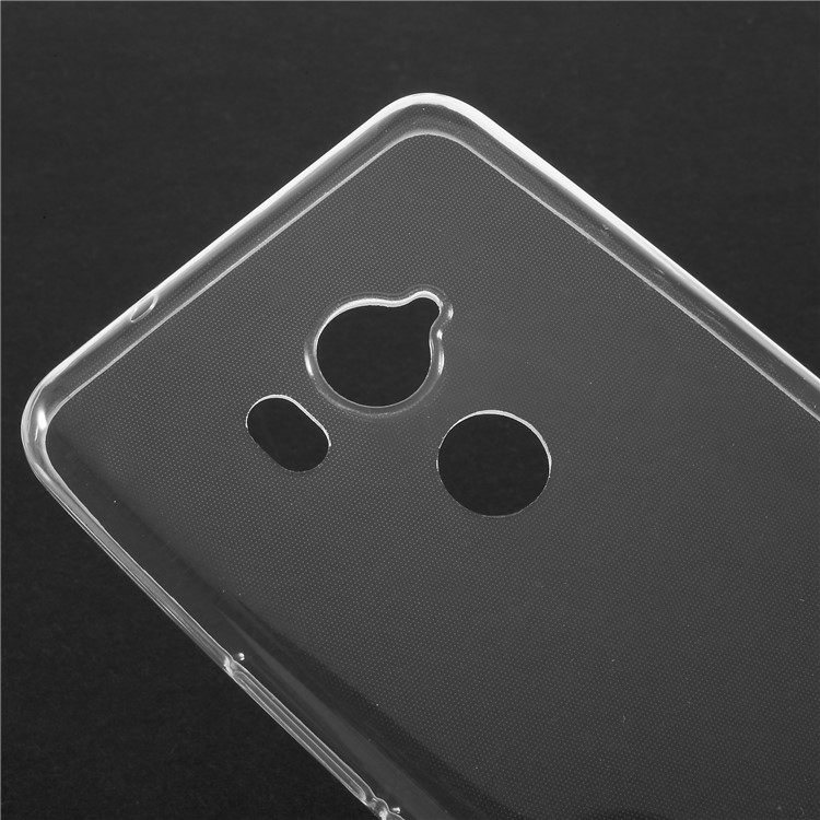 Ultra-thin TPU Gel Mobile Case Cover for HTC U11 Plus - Transparent-3