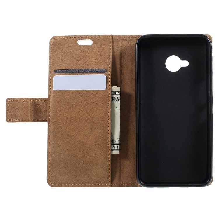 Pattern Printing Wallet Stand Leather Case for HTC U11 Life - Tiger-6