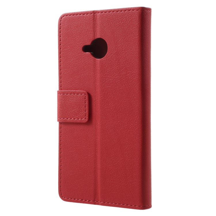 Folio Flip PU Leather Wallet Stand Mobile Phone Cover for HTC U11 Life - Red-2