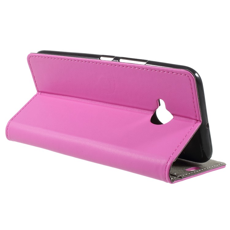 Magnetic Leather Stand Case for HTC U11 Life - Rose-5