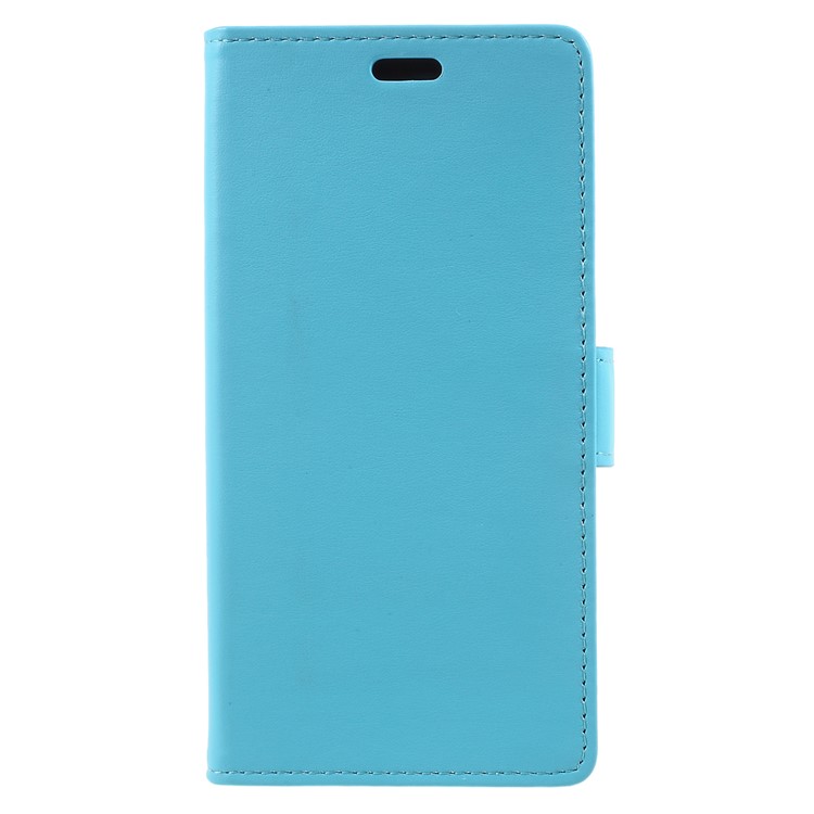 Magnetic Leather Stand Cover for HTC U11 Life - Blue-1