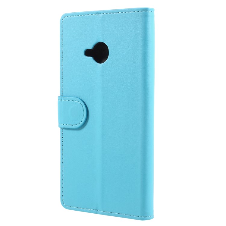 Magnetic Leather Stand Cover for HTC U11 Life - Blue-2