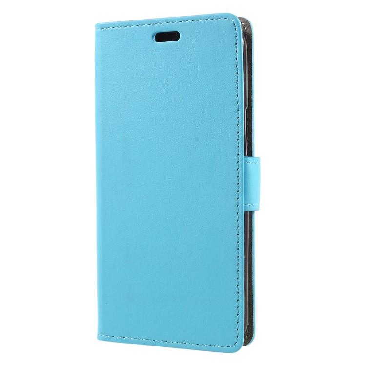 Magnetic Leather Stand Cover for HTC U11 Life - Blue-3