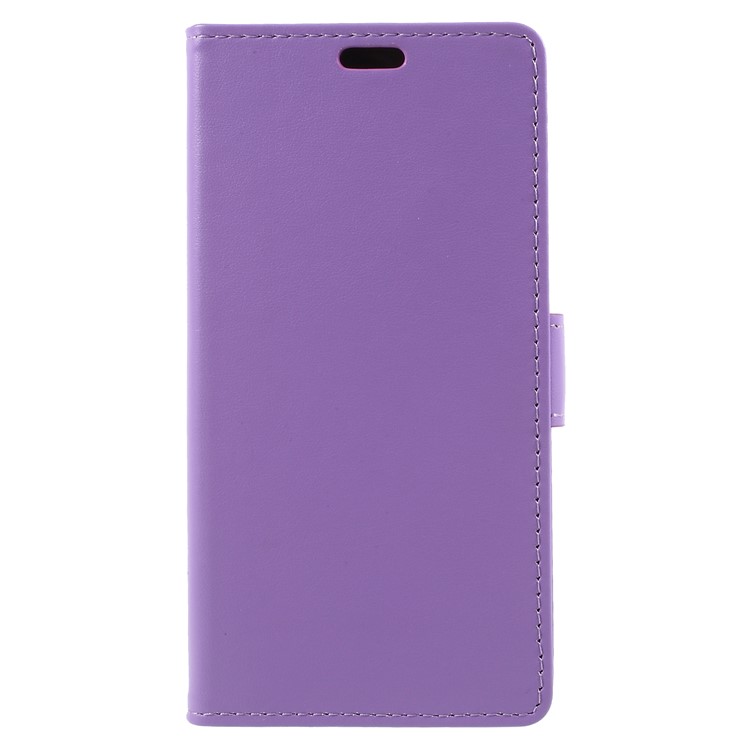 PU Leather Wallet Case for HTC U11 Life - Purple-1