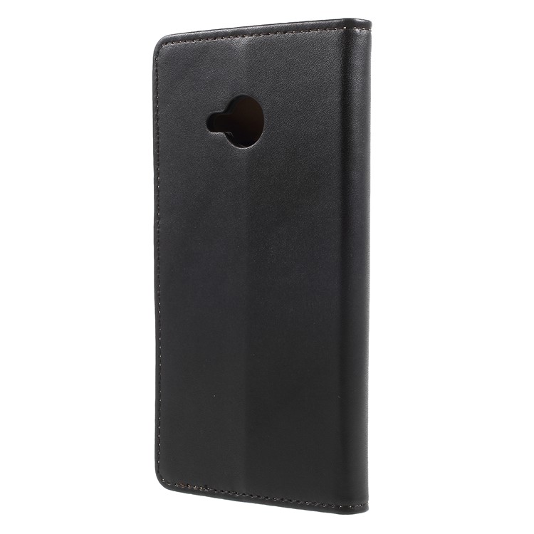 PU Leather Wallet Magnetic Stand Mobile Case for HTC U11 Life - Black-2