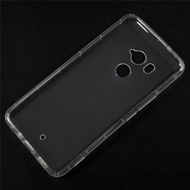 Drop-proof Transparent TPU Back Phone Case for HTC U11 Plus-2