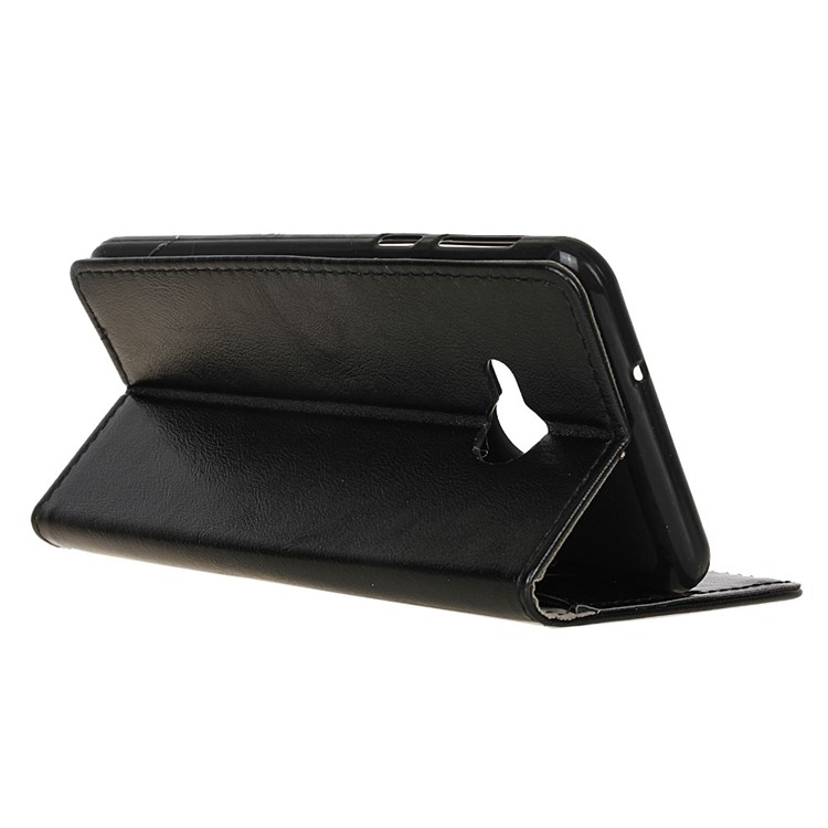 Crazy Horse Wallet Leather Stand Case for HTC U11 Life - Black-6