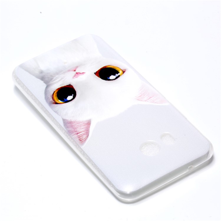 Pattern Printing TPU Shell Case for HTC U11 - Cat Pattern-4
