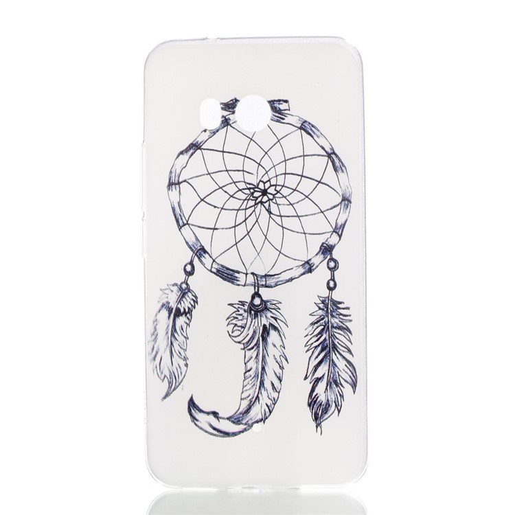 Pattern Printing TPU Gel Case for HTC U11 - Dream Catcher-1