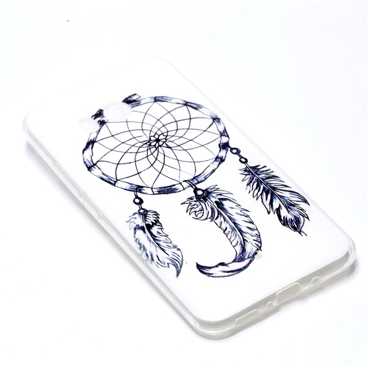 Pattern Printing TPU Gel Case for HTC U11 - Dream Catcher-3