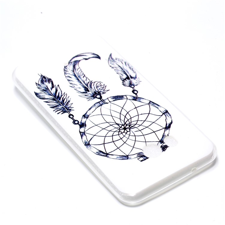 Pattern Printing TPU Gel Case for HTC U11 - Dream Catcher-4