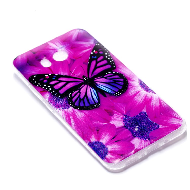 Pattern Printing TPU Soft Case for HTC U11 - Butterfly Pattern-3