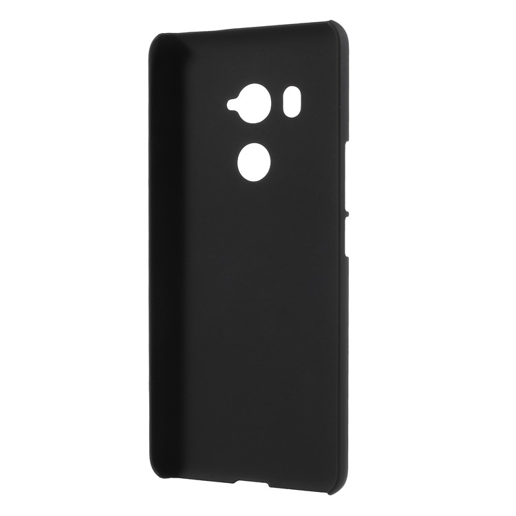 Rubberized Plastic Hard Mobile Case for HTC U11 Eyes - Black-3