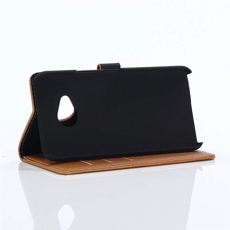 PU Leather Magnetic Wallet Stand Cover for HTC U11 Life Android One X2 - Brown-6