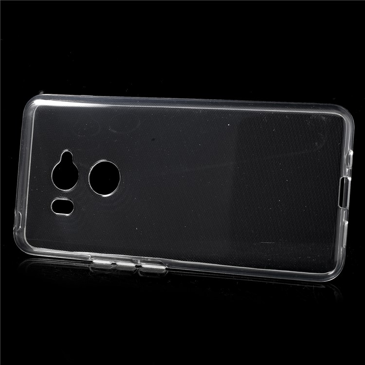 Transparent TPU Back Phone Case with Non-slip Inner for HTC U11 Eyes-2
