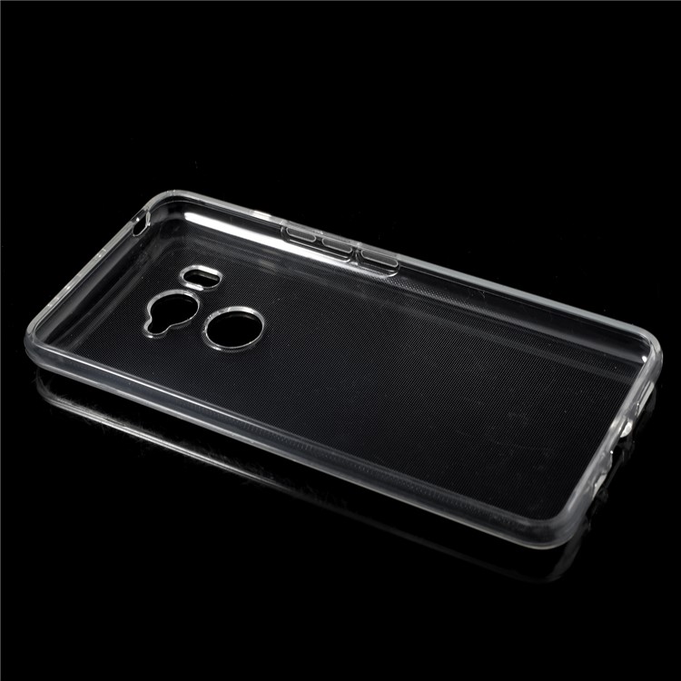 Transparent TPU Back Phone Case with Non-slip Inner for HTC U11 Eyes-4
