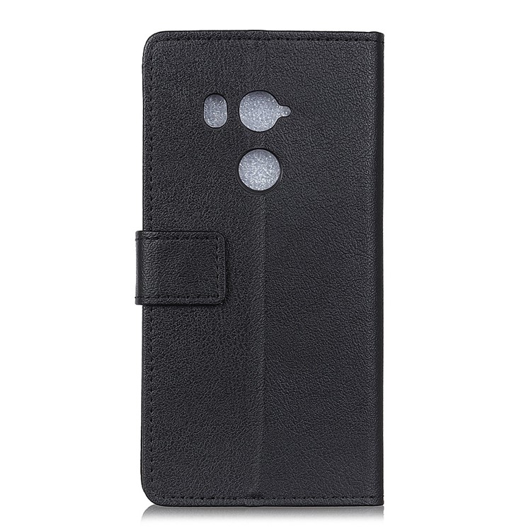 Wallet Leather Stand Case for HTC U11 Eyes - Black-3