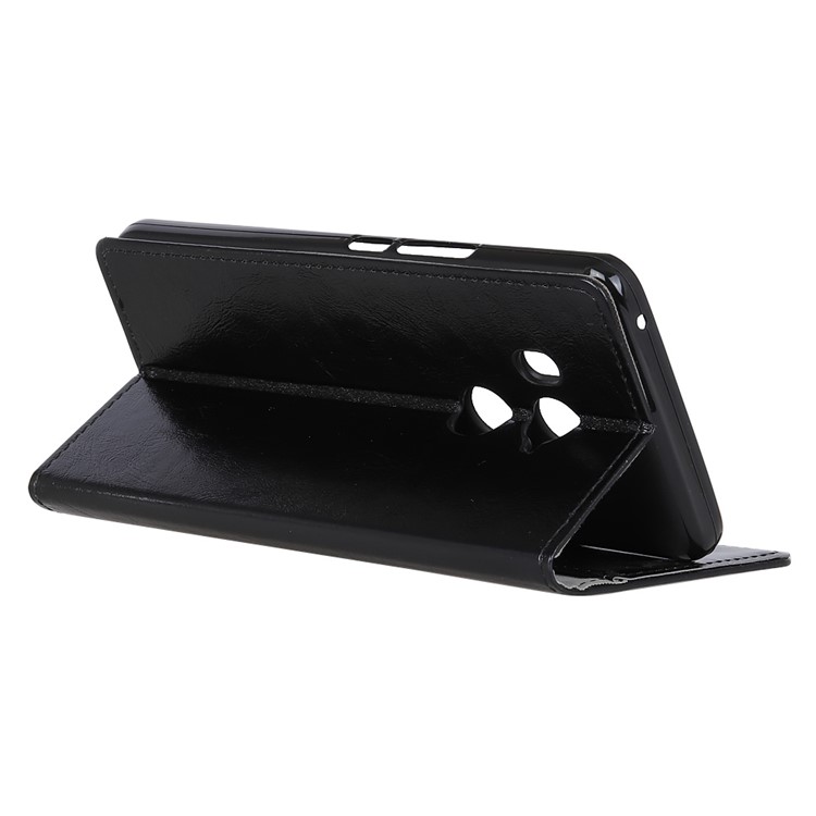Crazy Horse Wallet Leather Stand Case for HTC U11 Eyes - Black-2