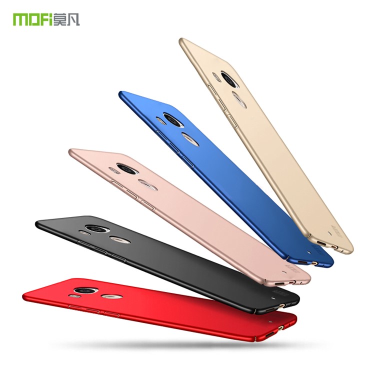 MOFI Shield Frosted Hard Plastic Cover for HTC U11+ - Red-2